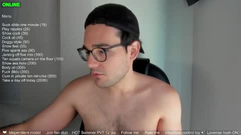 Lucas Vito Ferrer online show from August 9, 1:56 pm