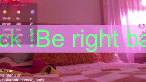 Xo Sadie online show from May 13, 3:06 am