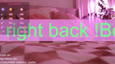 Xo Sadie online show from May 20, 3:07 am