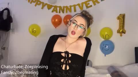zoepleasing online show from February 26, 3:16 am
