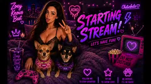 zoeyknowsbest online show from August 12, 6:10 pm